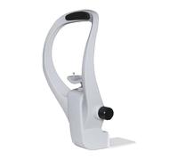 Soporte de barbilla ajustable con soporte para la frente, altura ajustable para refractómetro oftálmico automático, soporte ergonómico profesional de barbilla para un examen preciso de la visión