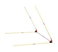 Soporte de barra de alineación de golf - Equipo para entrenamiento de swing ajustable en ángulo | Herramienta para corregir putting de golf, para hombres y mujeres, jugadores, marido, abuelo, amigo y