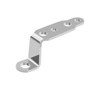 Soporte de Barra de Luz Accesorios de modificación de motocicleta multifunción Soportes de faros delanteros Extensión de lámpara de espejo retrovisor Abrazaderas de Tubo de Luz(Silvery)
