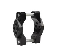 Soporte de Barra de Luz Soporte de manillar para tubo de horquilla de motocicleta (17-32 mm, 42 mm y 54 mm), soporte de código de presión, accesorios para faros delanteros Base de bombilla Clips(32mm)