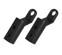 Soporte de Barra de Luz Soporte de poste de extensión para faro de motocicleta, soporte de aleación de aluminio para lámpara de bicicleta Abrazaderas de Tubo de Luz(2pcs)