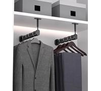 Soporte de barra de metal duradero en forma de L para colgar en la pared, 70 cm, soporte para cortina de ducha para ahorrar espacio, soluciones de almacenamiento, perfecto para la organización del