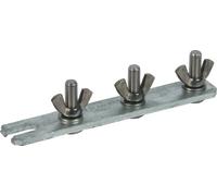 Soporte de barra de puesta a tierra Dehn 3P M10x35 Sttzn - 465801
