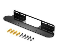Soporte de barra de sonido para soporte de pared Sonos Beam, soporte de pared resistente para Sonos Beam Gen 1 y Gen 2, soporte de montaje para ahorrar espacio, color negro