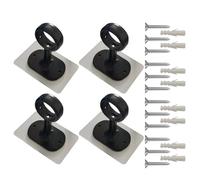 Soporte De Barra para Cortinas De Techo - Colgadores De Varilla Telescopica para Armario Y Techo,4 Piezas Ajustable 25-32 mm para Armario Habitacion Puerta Dormitorio