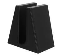 Soporte de Báscula Digital Negro de Plástico para Baño y Hogar | Organizador Compacto, Uso en Suelo o Mesa, Compatible la Mayoría de Tipos, Acabado Moderno