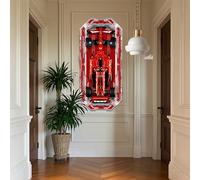 Soporte de base acrílico apto para Lego 42207 Ferrari SF-24 F1 Car Racing Car, base de almacenamiento, Le*go Lovers (no modelo) (base flotante tridimensional)