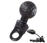 Soporte de base de bola: amortiguador de impacto duradero, plataforma de rotación ajustable, soporte de dispositivo compacto, de abrazadera seguro | Accesorio del viaje del motor de la bicicle
