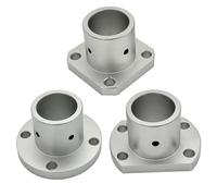 Soporte de base de eje Asiento redondo Brida plana 8 10 12 15 16 20 25 30 35 40 50 1 pieza(40mm,Oval)