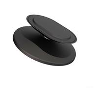 Soporte de base giratorio para Echo Show 11 y 8 2025, montaje de escritorio compacto con ABS estable para oficina en casa, negro (negro)