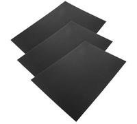 Soporte de Base para Bolso Negro Engrosado 3 Piezas de Plástico