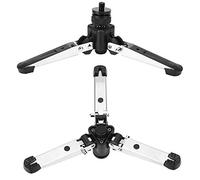 Soporte de Base para trípode con Tornillo de Montaje de 3/8 pulg. Soporte Universal Mini de Tres pies Rotación Flexible de 360 Grados Plegado inverso para la mayoría de