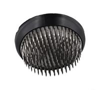 Soporte de base segura para herramientas florales Ikebana con pines dorados y características de protección (D60)