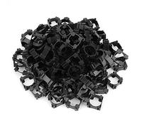 Soporte de batería 100 Piezas Soporte de Paquete de batería cilíndrico proyectos electrónicos de Bricolaje y Almacenamiento de Banco de energía Material