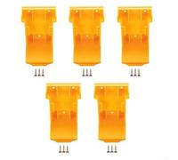 Soporte de batería 2 en 1 para montaje de herramientas Dewalt de 20 V y 18 V, incluyendo DCB203 DCB206 DCB180 para uso en garaje (5 piezas)