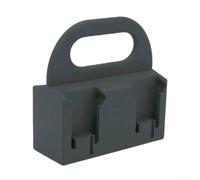 Soporte de batería Adaptador Rack para modelos de batería de 18V Para 48111862 48111880 adecuado para la gestión organizada de la batería y la optimización del espacio de trabajo (negro)