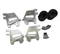 Soporte De Batería Alto De Aleación De Aluminio Para Traxxas 1/5 X-MAXX - Plata