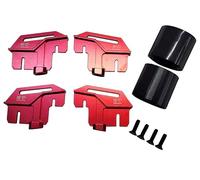 Soporte de batería alto de aleación de aluminio para Traxxas 1/6 XRT - ROJO