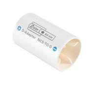 Soporte de batería cilíndrica de conversión de batería blanca LR6 AA a D LR20 para calentador de agua de estufa