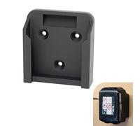 Soporte de batería compatible con Makita 18V, Soporte de pared con bloqueo para baterías BL18 1.5Ah 3Ah 5Ah 6Ah fijación de rosca individual para taller, furgoneta