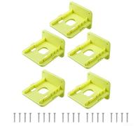 Soporte de batería de 18 V para montaje en pared diseñado para sostener baterías P102 P103 P104 de forma segura fuera del suelo, reduciendo el riesgo de arañazos (5 piezas)