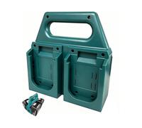 Soporte de batería de 4 compartimentos para Makita de 18 V y 14,4 V, organizador de baterías Makita, caja de baterías portátil y resist