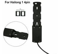 Soporte de batería de 4 pines y 5 pines para bicicleta eléctrica compatible con Hailong 12 G56 G70 base de montaje segura para baterías de bicicleta eléctrica (1 4 pines para Anderson)