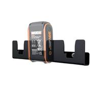 Soporte de batería de metal para Worx 20 V, PowerShare y PowerShare Pro, 20 V, soporte para batería, soporte para 3 baterías, fabricado en Portugal