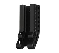 Soporte de batería de montaje en pared que organiza 10 baterías de 2 A y 10 3 A con estuche de almacenamiento de batería recargable