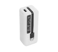 Soporte de batería recargable con cable tipo C integrado, carcasa de fácil transporte para celdas de litio 18650 20700 21700 Power Institution Set