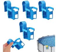 Soporte de Bebidas para Piscina, Paquete de 4, Accesorio para Skimmer y Jacuzzi, sin derrames