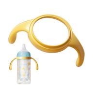 Soporte de biberón: manijas de biberón, agarre de manejo para botellas de cuello anchos | Manijas de botellas de lactancia duradera, mango de biberón de cuello ancho para biberón de vidrio