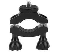 Soporte de Bicicleta Abrazadera de Manillar de 1/4 Pulgadas Soporte de Cámara de Bicicleta de Montaña para One X3, X2, Estabilizador Externo, Cámara de Movimiento