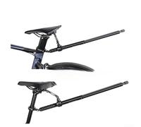 Soporte de bicicleta de aleación de aluminio para cámaras Insta360 funciona con sistemas de montaje DJI Poste ajustable de hasta 112,5 cm de ajuste seguro de abrazadera