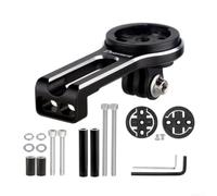 Soporte de bicicleta de aluminio ligero con sistema de 3 bases | Cuerpo de aleación de aluminio, tornillos inoxidables, acabado anodizado, se adapta a Garmin para Bryton y Wahoo