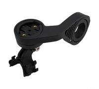 Soporte de bicicleta de aluminio para Garmin Edge 1040 1030 540 | Diseño frontal exterior, mejor visibilidad, compatible con Garmin Edge para serie, ajuste de 31,8 mm, anodizado negro