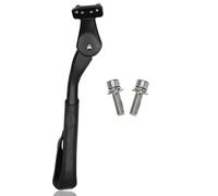 Soporte de bicicleta E-Bike & Fatbike - Soporte de horquilla trasera ajustable 24-29 pulgadas | Soporte lateral con pie extra grande | Adecuado para bicicletas eléctricas, bicicletas de montaña y