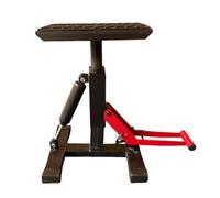 Soporte de bicicleta en suciedad, toma de motocicleta - mesa de gato de moto hidráulica ajustable, soporte de elevación ajustable de altura | Plataforma pesada para el mantenimiento del motocross de