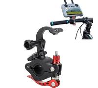 Soporte de bicicleta para barra de montaje de mano compatible con DJI RC 2 driver Soporte de bicicleta ajustable Adaptador de clip de abrazadera de bicicleta para DJI Mini 4 Pro/Air 3 Drone Control
