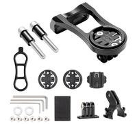 Soporte de bicicleta para Garmin, aleación de aluminio, kit de soporte para bicicleta, soporte para bicicleta de carretera, compatible con Garmin Edge GPS