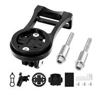 Soporte de bicicleta para Garmin Edge - Soporte para bicicleta - Soporte frontal extendido para Garmin Edge 530/520/510/500/200/800/130/1000/1033, soporte de manillar ajustable para Gopro, GPS