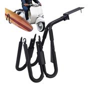 Soporte de bicicleta para tabla de surf | Soporte ajustable y portátil, portaequipajes para bicicleta portátil para tabla de surf | para bicicleta de montaña carretera motocicleta scooter