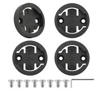 Soporte de bicicleta para Wahoo Elemnt - Soporte para bicicleta - Soporte para bicicleta - Soporte para bicicleta - Adaptador de montaje para bicicleta Wahoo 4 piezas Set de repuesto para bicicleta de