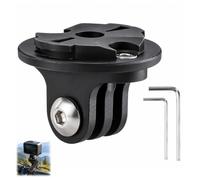 Soporte de bicicleta universal, soporte para ordenador de bicicleta para cámara de acción e iluminación delantera, fijación macho de alta resistencia, montaje fácil en soporte de contador de bicicleta