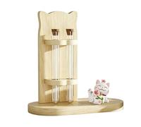 Soporte de bigotes - Contenedor decorativo de recuerdo con tapón de corcho, botella de almacenamiento de pelo de gato para bigotes perdidos, tarro de recuerdo conmemorativo para mascotas, pantalla de