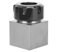 Soporte de bloque Collet Collet Collet ER 32, máquina herramienta de grabado de torno CNC de precisión, acero duro de alta resistencia, configuración rápida, a través del agujero