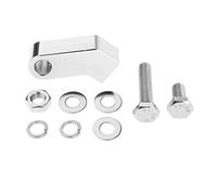 Soporte de bloque de montaje para faros delanteros con un diámetro interior de 3/4 pulgadas cromado