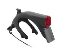 Soporte de bloqueo de barro trasero para Ninebot Max G2 para scooter eléctrico Segway con gancho de luz integrado para luces LED, ofreciendo protección contra el barro y mayor seguridad