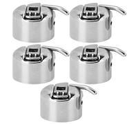 Soporte de Bobina, Bobinas 5 Piezas Caja de Bobina Máquina de Coser Caja de Bobina Piezas de Repuesto Ligeras para Máquinas de Coser Domésticas Antiguas