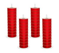 Soporte de bobina de cinta - 4 uds. Almacenamiento Ahorro Espacio Capacidad de Carga Estante de Presentación - Estante De Almacenamiento Para Gancho Y Cinta,Para Embalaje, Floristería, Hogar